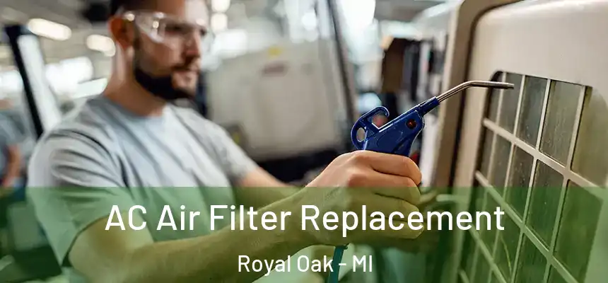  AC Air Filter Replacement Royal Oak - MI