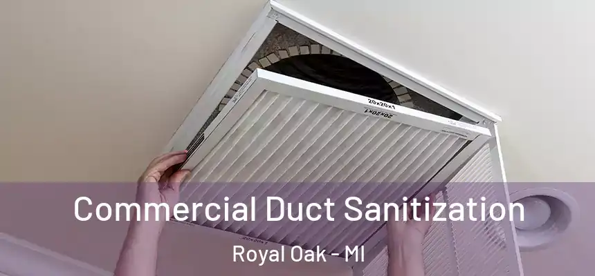  Commercial Duct Sanitization Royal Oak - MI